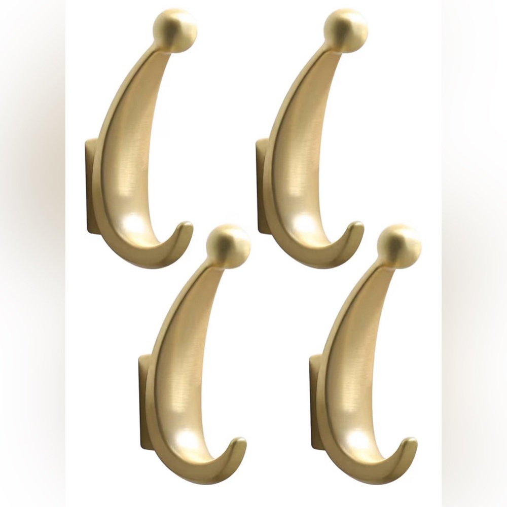 Elegant Gold Wall Hooks